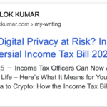 s Your Digital Privacy at Risk? Inside the Controversial Income Tax Bill 2025